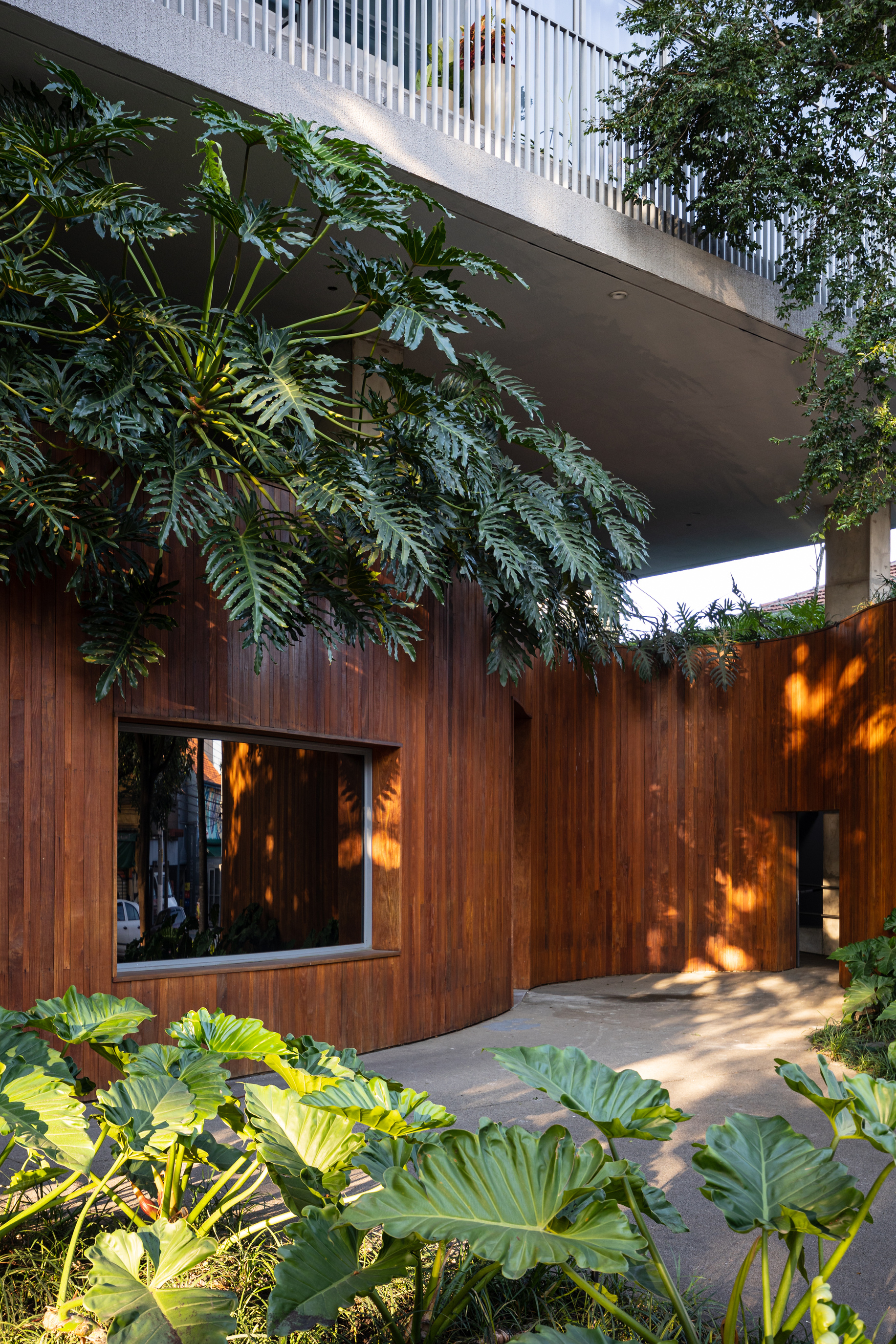 Building Interior with Plants 